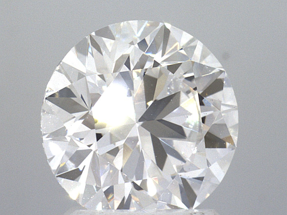 2.26 Carats Round Shape White Lab Grown Diamond