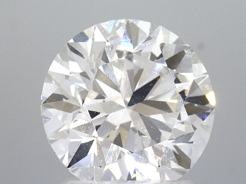 2.24 Carats Round Shape White Lab Grown Diamond