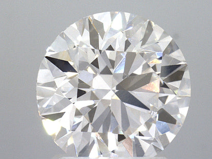 2.18 Carats Round Shape White Lab Grown Diamond