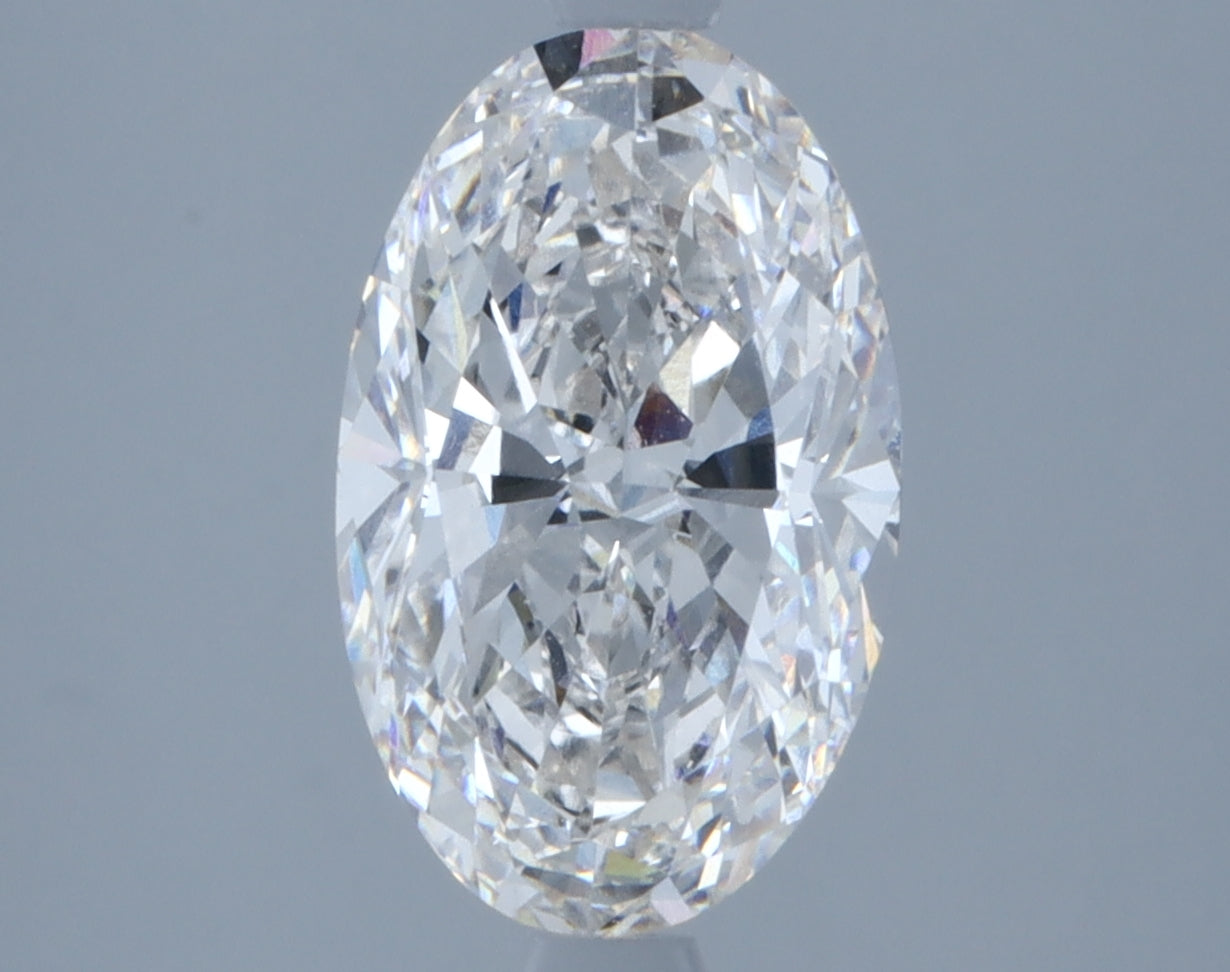 2.14 Carats Oval Shape White Lab Grown Diamond