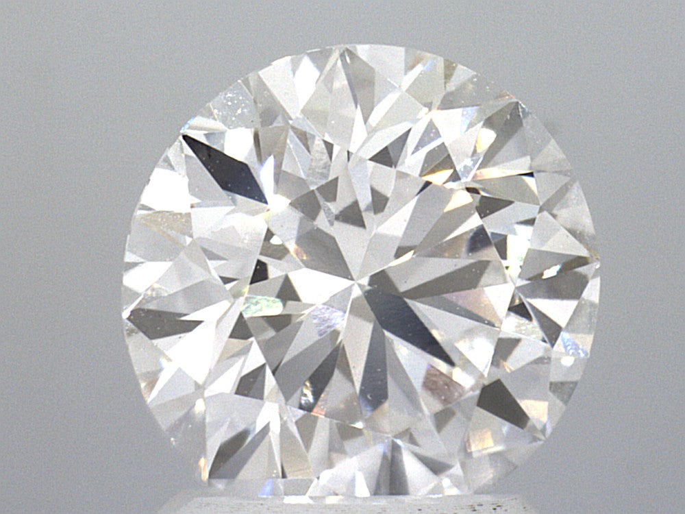 2.28 Carats Round Shape White Lab Grown Diamond