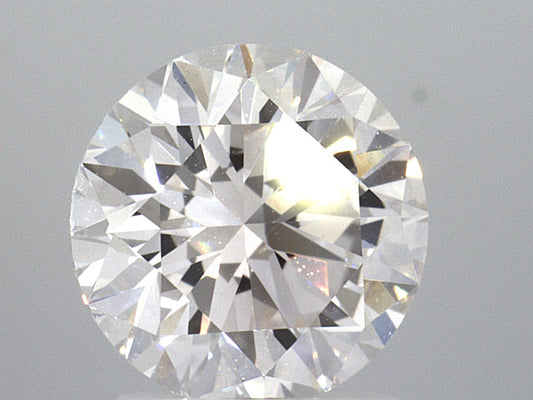 1.76 Carats Round Shape White Lab Grown Diamond