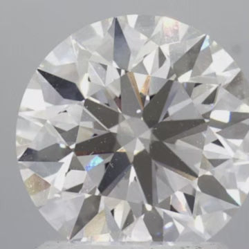 2.04 Carats Round Shape White Lab Grown Diamond