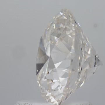 2.28 Carats Round Shape White Lab Grown Diamond