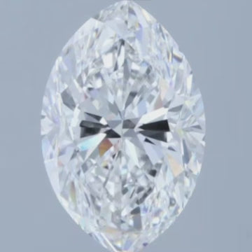 2.28 Carats Marques Cut White Lab Grown Diamond