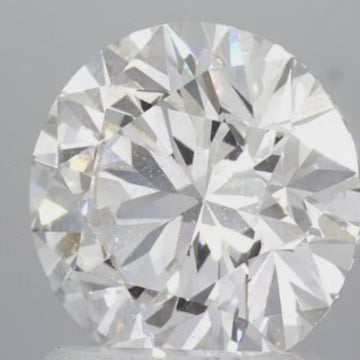 2.06 Carats Round Shape White Lab Grown Diamond