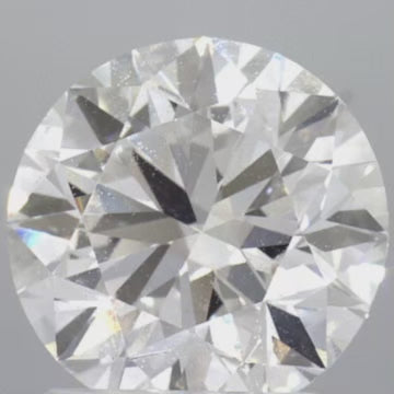 2.24 Carats Round Shape White Lab Grown Diamond