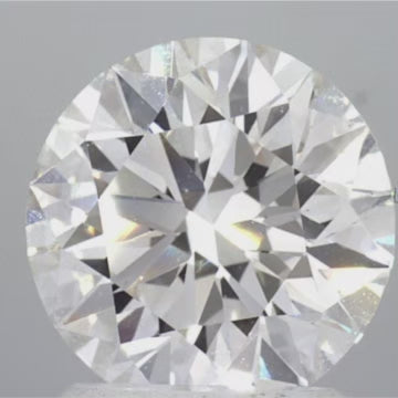 2.2 Carats Round Shape White Lab Grown Diamond