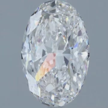 2.01 Carats Oval Shape White Lab Grown Diamond