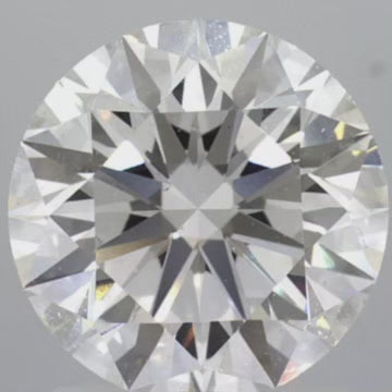 1.66 Carats Round Shape White Lab Grown Diamond