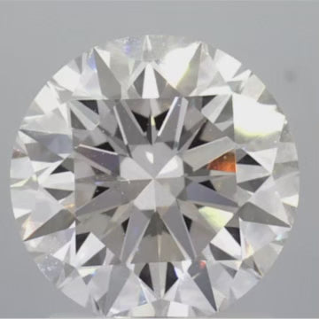 1.76 Carats Round Shape White Lab Grown Diamond