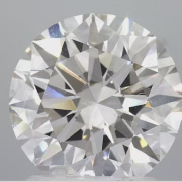 2.23 Carats Round Shape White Lab Grown Diamond